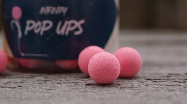 Fängige Fluo Pop Ups, Natural Pop Ups und mehr für Karpfem.